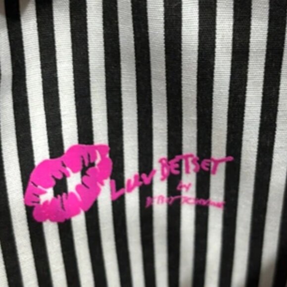 Betsey Johnson Rabbit Bunny Wristlet Pouch Travel Cosmetic Bag EUC - Picture 7 of 7